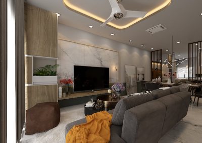 Taman Pelangi Saujana Living Room 1